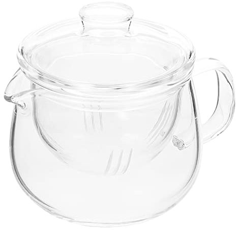 Alipis Tetera De Tetera Resistente Al Calor Transparente Suelto Infusiones De Flores y Frutas El Hogar