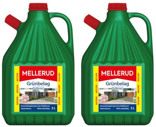 2 x Grünbelagentferner 5 Liter Flora Sparpaket