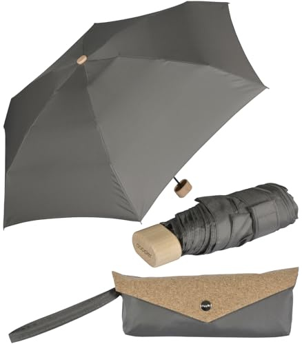 Doppler Nature Mini Cork Slate Grey, Skiffer grå