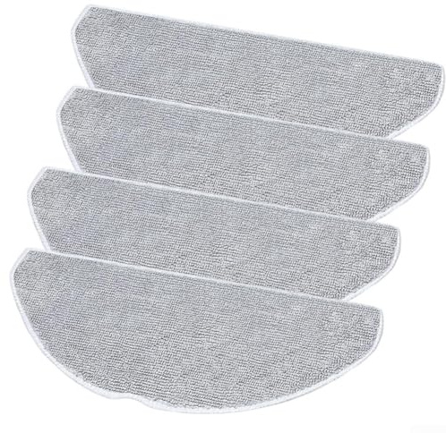 For Tapo For RV30 Max Plus Mop Cloths Kit 4 or 10 Pack of Sturdy Microfiber Cleaning Cloths for Hygienic Floors (4 Pack)