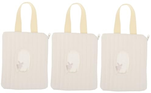 Yardwe 3 Stück Taschentuchtasche Fürs Auto Säuglingspflege Feuchttücher Nass Container Wischen Tragbarer Spender Für Wischtücher Babytücher Dispenser Etui Für Feuchttücher Baumwolle