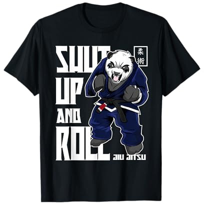 Regalo Brazilian Jiu Jitsu - BJJ e Grappling Panda Maglietta