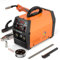 HITBOX 3-in-1 Portable MIG Welder 140A, Gasless, Flux Core & Solid Wire, 240V Inverter, MIG/ARC/TIG Welding Machine with Torch & 0.8mm Wire, Ideal for Beginners (HBM1200)