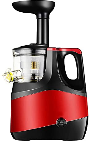 Slow Masticating Juicer Extractor Cold Press Juicer Machine with Quiet Motor & Reverse Function Anti-Drip for High Nutrient Fruit and Veggies Juice BPA Free