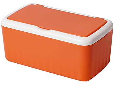 Eforcase Tissue Box with Lid, Modern Desktop Tissue Box Holder, Facial Tissue Dispenser Box, Cover Holder Napkin Organizer Wet Tissue Box with Lid Rectangular Storage Box Tissue Dispenser Box