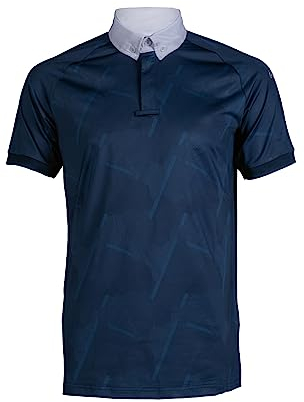 HKM Herren Turniershirt -Dylan- dunkelblau Funktionsshirt XL