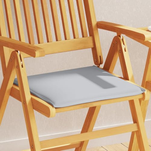 Snsowed Imbottitura per Seduta Giardino 2pz Grigio Chiaro 45x45x2 cm,Cuscini per Sedili da Giardino,Imbottitura Seduta Giardino-847723