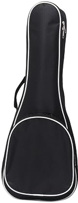 Supvox Gitarrentasche und Verstellbarem Tragegurt für Kleine Gitarre aus Oxford Gewebe mit Fächern und Rucksack und Ukulele für Kinder