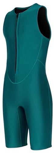 SPYMINNPOO Muta Senza Maniche da 2 Mm, Muta da Sub Elasticizzata in Neoprene con Cerniera Frontale e Isolamento Termico per Donna, Ideale per il nuoto. (L)