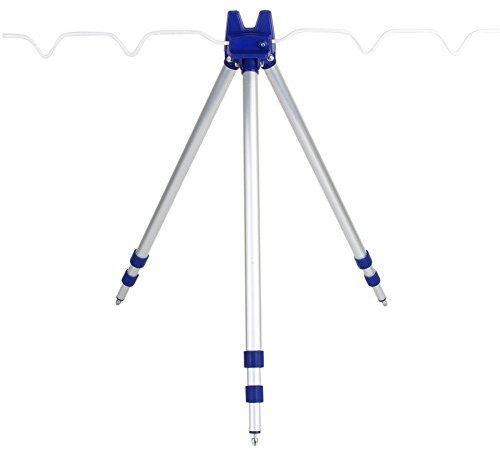 BAFOVY Fishing Rod Holder Stand, Fishing Rod Stand Telescopic Stainless Steel Tripod, Rest For Portable Beach Sea Gear