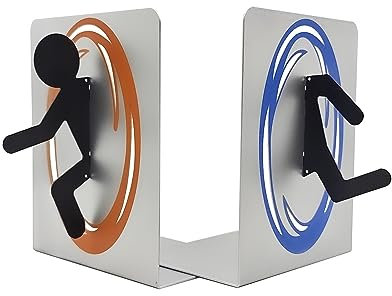 Robuste Portal-Buchstütze Aus Metall, Kreatives Geschenk Für Spielliebhaber