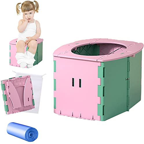 Vasino pieghevole per bambini,Vasino da viaggio pieghevole, Toilette per Bambini Portatile,Vasino Portatile da Viaggio,Sedile vasino portatile