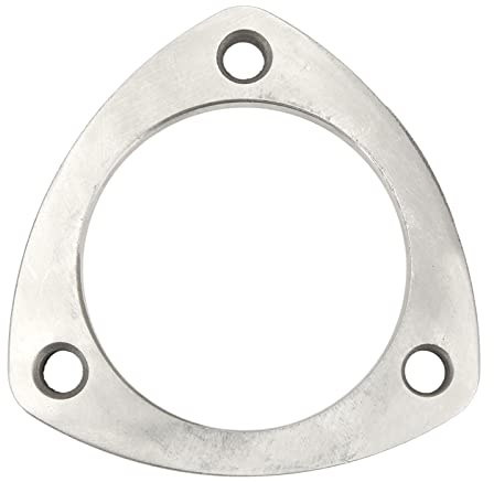 Adattatore Flangia Turbo Kit di Collegamento Flangia di Scarico da 3 Pollici E 3 Bulloni Adattatore Flangia di Scarico Turbo in Lega di Acciaio Per Collettore di Scarico Catback