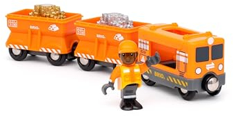 BRIO World - 36049 Güterzug | Zugset für Kinder ab 3 Jahren