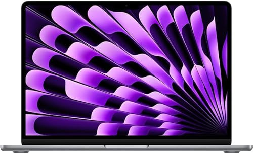 2024 Apple MacBook Air con con Processore Apple M3 con 8CPU & 10GPU (15-pollici, 8GB RAM, 512GB SSD di Memoria) (QWERTY Italian) Grigio Siderale (Ricondizionato)