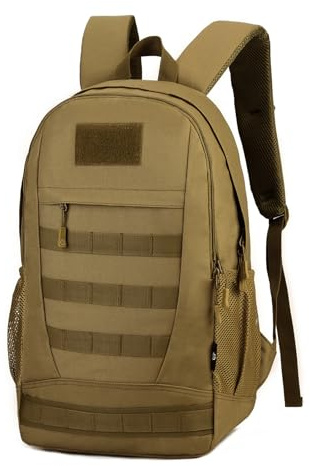 26L Rucksack Taktischer Herren Outdoor Trekkingrucksacke Rucksäck Wanderrucksäcke Schultasche Unitasche Mini Tagesrucksack mit MOLLE-System Tactical Backpack für Assault Sport Camping Wandern Reisen