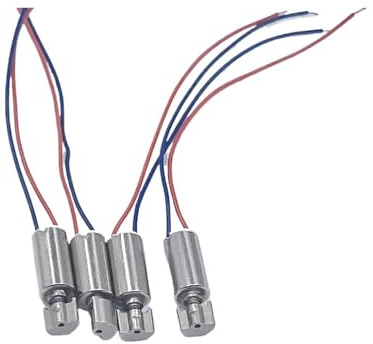 4PCS 4mm*8mm 0408 DC 3V 3.7V Coreless Vibrating Vibration electronic starter Vibrator DIY Toy Wearable Devices IDGTTLDF