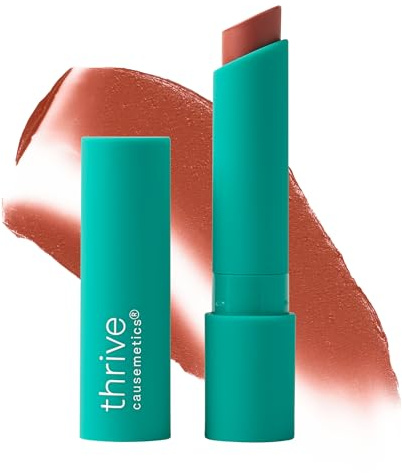 Thrive Causemetics Sheer Strength Soft Blur Lip Balm, Everyday Makeup Essential for Women, Lightweight & Creamy Lips Balm, Long Lasting Hydration, Vegan, Shade Chenoa (Neutral Spice)