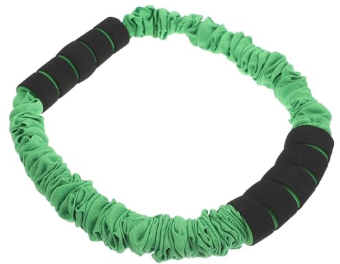 Happyyami Anillo de Resistencia de Yoga Verde 700 Mm, Banda Elástica Multifuncional para Entrenamiento Corporal, Accesorios de Gimnasio para Hombres, Equipo para Ejercitar Espalda y Brazos