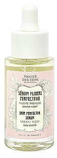 Panier des Sens Gesichtsserum für Feuchtigkeitsversorgung & Ausstrahlung | 30ml Serum mit Pfingstrose, Jojobaöl und Macadamianussö - Gesichtspflege - 100% natürliche Inhaltsstoffe