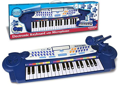 Bontempi Tastiera Elettronica A 37 Tasti con Microfono E CONNESSIONE MP3