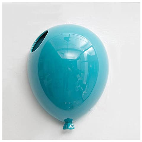 Spporto per piante Ceramica a muro fioriera fioriera piantatore palloncino design parete appeso fiore floreale appeso fioriera fiori artificiali vaso decorazione della casa Vaso di fiori sospeso sul b