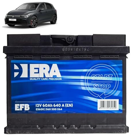 Batteria 60Ah EFB per Volkswagen Golf VIII 2.0 TDI gasolio 2019+