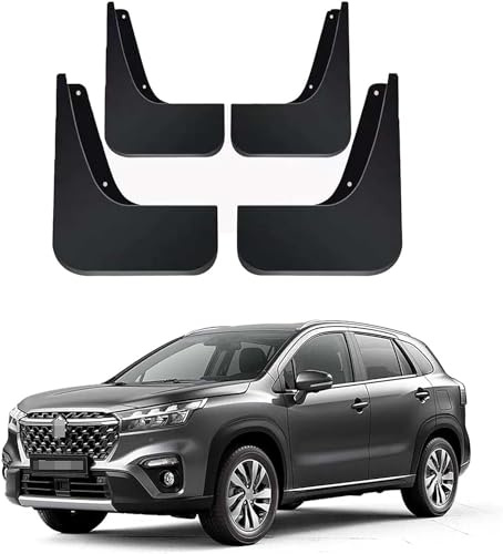 Set Paraspruzzi Auto Paraspruzzi per Suzuki S-Cross III 2022, Paraspruzzi Parafango Anteriore Accessori Auto Posteriore