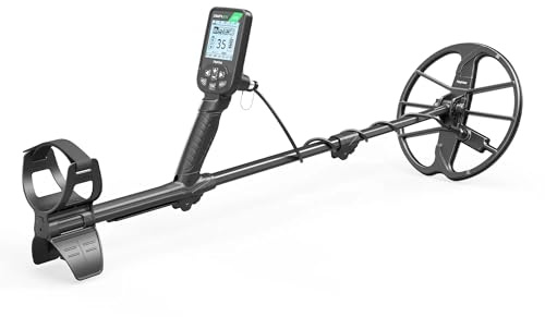 Nokta Simplex Lite - Détecteur de métaux avec bobine de recherche DD étanche de 28 cm, vibration pour détecter sous l'eau, plage et tous les modes de recherche de métaux
