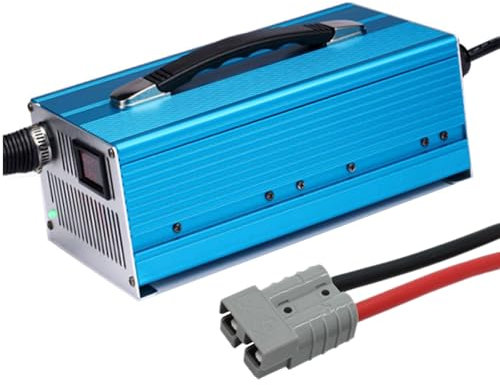 WLEJSL Chargeur Batterie pour Chariot Élévateur 36 V 40 A Prise Anderson 50/120/175/350 A, pour Batteries au Plomb Acide, pour Transpalettes et Autolaveuses,A1,175A