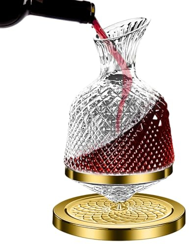 Carafe à liqueur – Bouteille à whisky | Décanteur de vin vintage pour anniversaire, fête, mariage