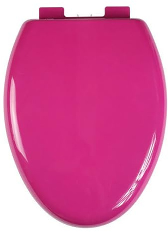 Siège de toilette allongé de 45,7 cm avec fermeture douce en forme de V anti-claquement, capacité de 150 kg, durable et facile à nettoyer, installation rapide, silencieux et sûr pour salle de bain