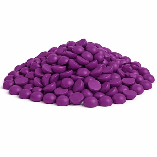Candleverse Premium Wachsfarbpastillen [Lila] – Hochkonzentrierte Farbe für durchgefärbte Kerzen, Dip Dye & Kerzengießen – Vegane Kerzenfarbe - 10g