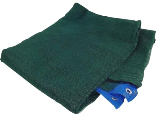 Tresorì – Rete per Raccolta Olive, Telo Antispina, Leggera 33 gr/m2, Angoli Rinforzati, Bordo con Occhielli, Adatta per Raccolta Mandorle, Nocciole, Noci, Frutta con Guscio (6x6 mt, Con Apertura)