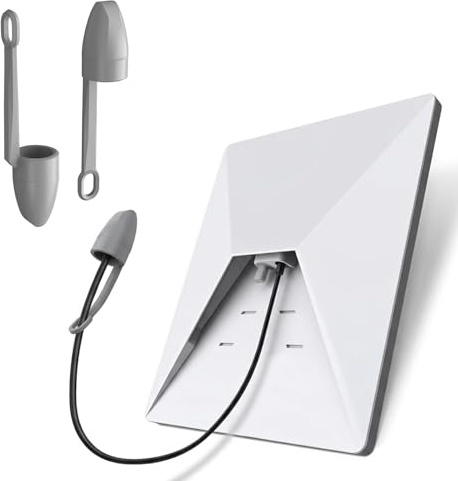 daboot Kabelplugg, skyddskåpa för Starlink Mini – 2-pack silikon, dammtäta, vattentäta strömkabelskydd, väderbeständig stjärnlänk, minitillbehör (DC-kabelkontaktlock (2 st))
