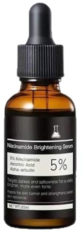 Face Brightening Liquid - 30ml Hydrating Serums, Smoothing Complexion Solution Fluids, Radiant Glow Enhancer Base Drops, Revitalizes Dull Tired Facial Skin - For Women Morning Routine Travel