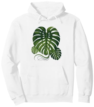 Monstera Albo Variegata Collector Rare Plant Obsession Art Pullover Hoodie