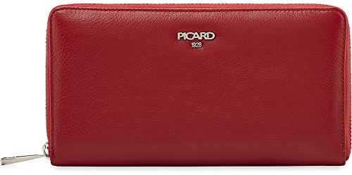 Picard Damen Geldbörse Bingo aus Echtleder Groß | mit Reißverschluss | Geldbörse | Alltag