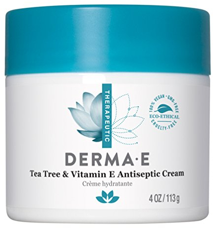 Derma E Teebaum & E Antiseptische Creme Beruhigende Hautcreme 113 g