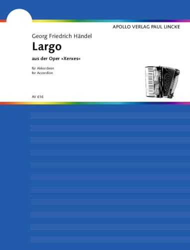 Largo: aus Xerxes. Akkordeon.