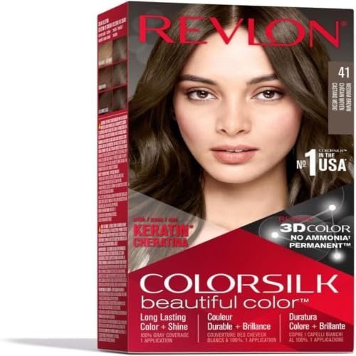 Revlon ColorSilk Beautiful Color 41 Medium Brown 1 ea (Pack of 3)