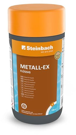 Steinbach Poolpflege Metall-EX flüssig, 1 l, Beckenreiniger, 0755401TD00