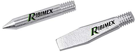 RIBIMEX PRSOUDP10/B Lot de 5 embouts stylus et 5 assiettes