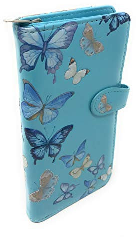 Shag Wear Große Damengeldbörsen - Blau - Large