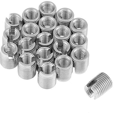 Inserción Tornillo Autorroscante M3x6mm Tuercas Rosca Acero 20 Piezas