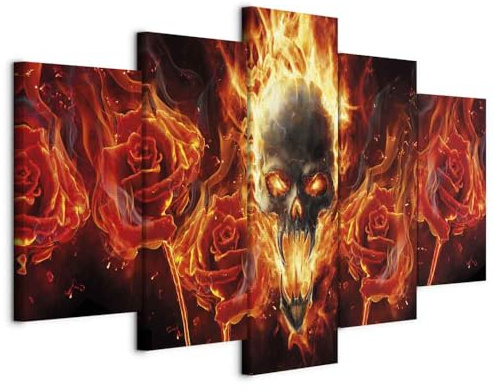 B&D XXL - Akustikbild Akustikschaumstoff, 225x112 cm, 5-teilig, Wohnzimmer | Verbessert Raumakustik, reduziert Hall, ideal fürs Büro oder Wohnzimmer, hochwertige Verarbeitung, schnelle Montage, stilvoll