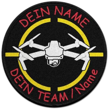 Patch Drohnen-Team personalisiert FPV Racing Sport Quadrocopter Luftbilder#39391