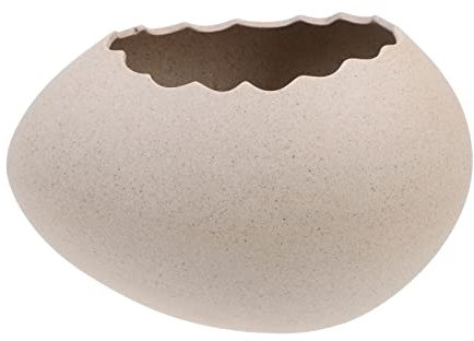 Alipis Bol De Forma De Jarrón Artístico Para Flores Tazón Creativo Para Postres y Helados Decoración De Hogar Diseño Antideslizante Alta Temperatura