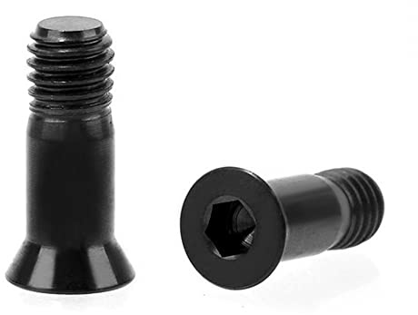 2PCS Bike Titanium Bolts,M5x14.2mm Wheel Bolt,Bicycle Rear Derailleur Fixing Screw for Road Bike MTB