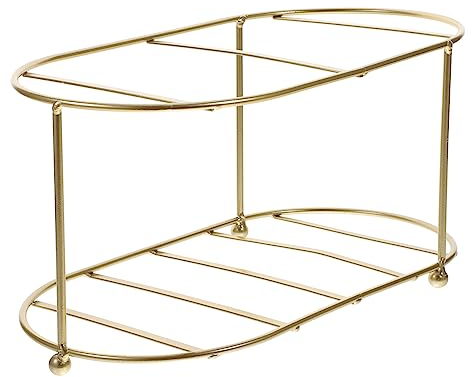 Didiseaon Iron Stand for Beverage Dispenser Cold Kettle Rack Elegant Design Drink Dispense Display Shelf for Parties and Events Suitable for Cold Drinks